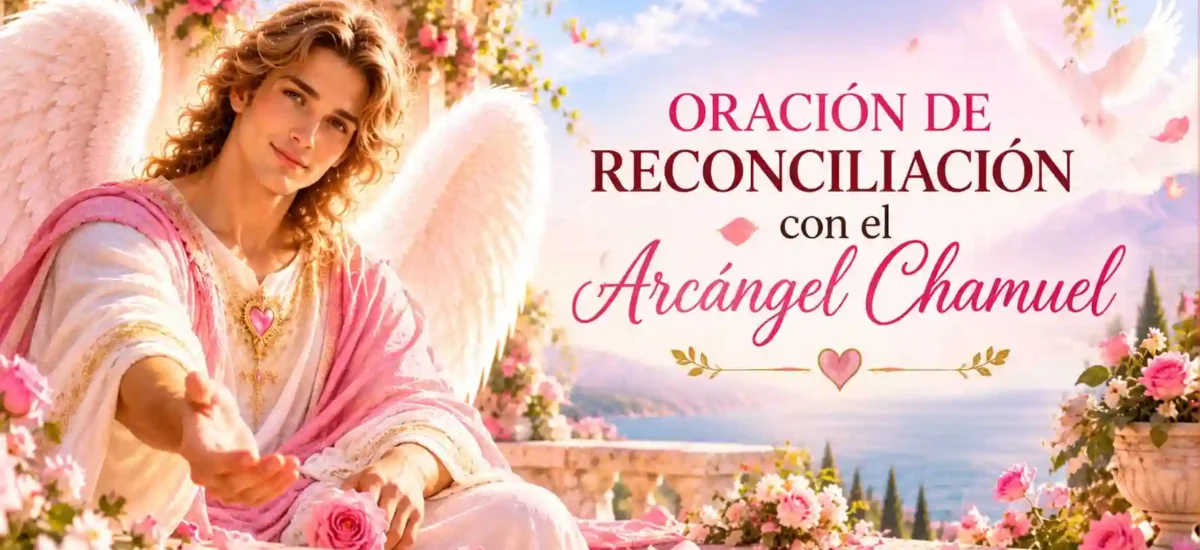 Oración de reconciliación con el Arcángel Chamuel