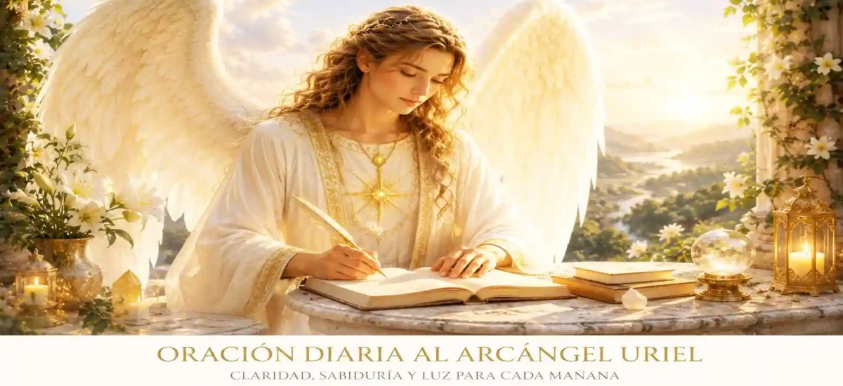 Oración diaria al Arcángel Uriel para claridad, sabiduría y luz