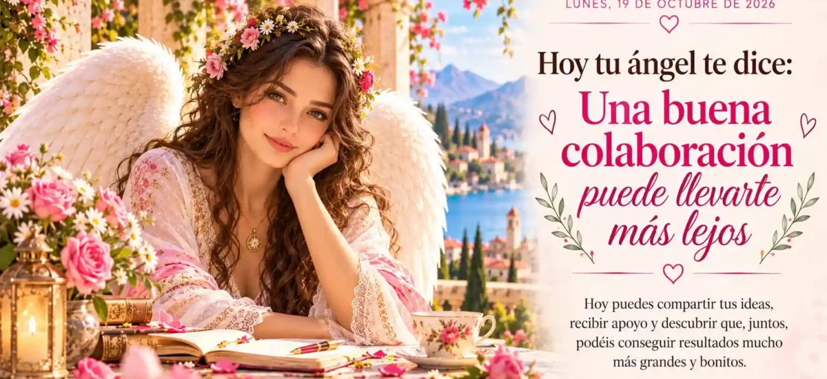 Hoy tu ángel te dice: Una buena colaboración puede llevarte más lejos
